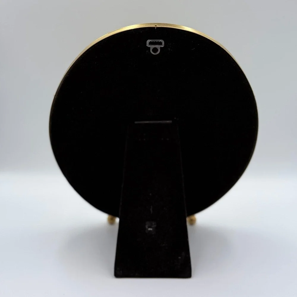 AK International Solid Brass Oval Picture Frame 8x10 Gold Hand Polished Vintage